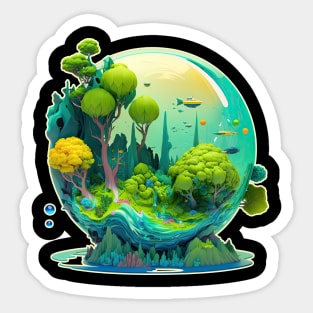 Biosphere Odyssey Sticker